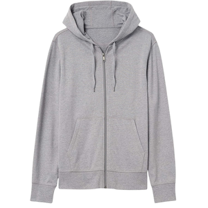 Nuevo diseño Hombres Unisex Adultos Niños Plain Zip Hoodie Poliéster Algodón Warm Fleece Pocket Hoodies con colores y logotipo personalizados - Product Image 1