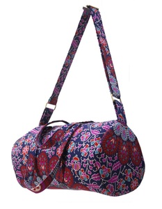 Bolsa de Viaje Deportiva de Algodón con Mandala Vintage, Gran Capacidad, Informal, para Fin de Semana, con Cierre de Cremallera, Ecológica, Duradera - Product Image 4