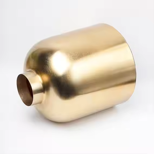 Vase à fleurs en métal de fer fini or de haute qualité pour la maison salon bureau table décorative occasions de mariage décor Impex - Product Image 4