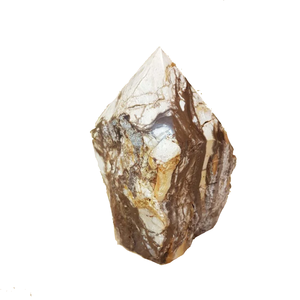 Alta calidad Zebra Jasper Point Cut Base Crystal Point curación belleza natural es un maestro de decoración de hogar u oficina perfecto - Product Image 6