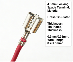 Dây cáp nối tùy chỉnh chống nhiễu EMC, đầu nối 2.8/4.8/6.3mm, lắp ráp dây dẫn độ chính xác cao, tiếng ồn thấp - Product Image 4