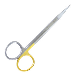 Juego de tijeras de IRIS de acero inoxidable Manual profesional Supercut Sharp Straight & Curved Instrumentos quirúrgicos Certificado CCC - Product Image 3