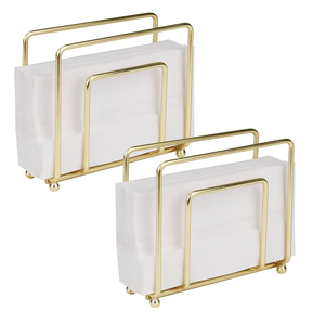 Porte-mouchoirs en laiton au design carré traditionnel Ustensiles de cuisine et vaisselle Article à utiliser - Product Image 1