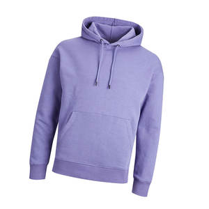 Sweat à capuche violet lavande pour homme et femme, 100% coton molletonné, sweat-shirt doux à enfiler, nouveau logo personnalisé OEM, streetwear d'hiver - Product Image 4