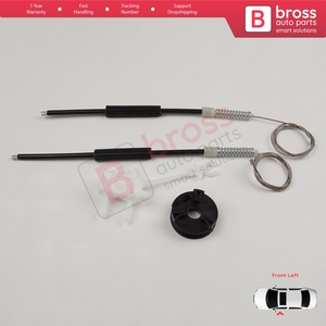 Kit de Reparación de Elevalunas BWR5287, Puerta Delantera Izquierda para Doblo MK1 MPV Van 119 223 2001-2010 51718404 - Product Image 2