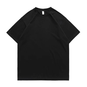 Camiseta de lana con gráfico de logotipo personalizado, camiseta de gran tamaño, camiseta lavada de peso pesado con logotipo personalizado para hombres - Product Image 6