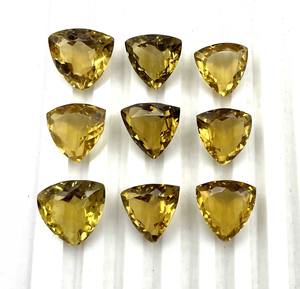 IGI Certified Natural Champagne Cuarzo Trillón Corte Piedras preciosas sueltas Lote 8-10 MM Gemas marrones para la fabricación de joyas - Product Image 4