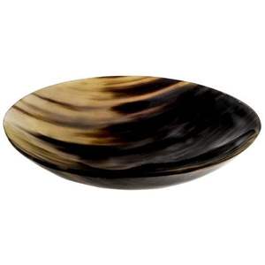 Bol en corne de buffle fonctionnel pour ustensiles de cuisine, bol profond en corne fait à la main avec une couleur naturelle en vente, authentique, unique et en corne - Product Image 6