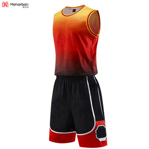 Uniformes de basket-ball maillots de basket-ball ensembles d'uniformes pour hommes personnalisés maillot de retour professionnel uniformes respirants à séchage rapide - Product Image 6