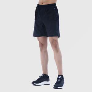 Pantalones Cortos Cargo Negros hasta la Rodilla Performa Fit XXS, 100% Poliéster Tejido con Cintura Elástica y Logos Decorativos - Product Image 1