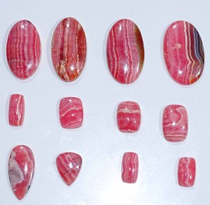 หินควอตซ์ธรรมชาติแบบโรโดโครไซต์ทรงหลวมสำหรับทำเครื่องประดับ - Product Image 3