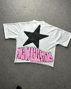 Boxy Tee High Quality Cropped Boxy Fit Screen Printed T-<b>shirts</b> Manufacturing Custom LOGO Heavyweight <b>Men</b> T-<b>shirt</b> - Product Image 1