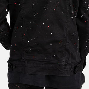 Chaqueta de Lona para Hombre, Manga Larga, Delgada, Transpirable, con Pedrería, Fabricación en Fábrica, Nueva Llegada, Precios al por Mayor Personalizados - Product Image 3