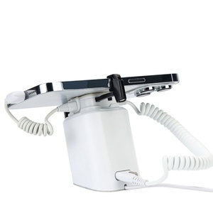 Tocvue Cell Phone Security Display <b>Holder</b> With Alarm 5V 1A 2A White ABS Anti Theft Stand Infrared <b>Remote</b> <b>Control</b> - Product Image 4