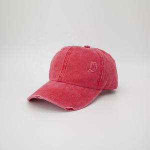 Casquette de baseball de luxe en coton, effet vieilli, pour usage quotidien et extérieur, protection solaire, personnalisable avec logo, vente en gros disponible - Product Image 2