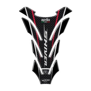 Protezione Serbatoio Moto Compatibile con Aprilia Shiver, Adesivi 3D Personalizzabili, Decorazione Logo Autoadesiva - Product Image 2
