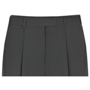 Pantalones de Trabajo Casuales de Oficina para Mujer, Cintura Media, Cierre con Cordón, Secado Rápido, Transpirables, de Lona, Lisos, 100% - Product Image 2