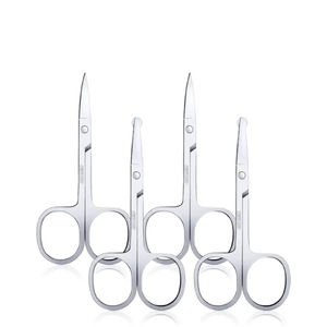 Tijeras para cutículas de uñas de acero al carbono de calidad Superior con mango de cerámica, tijeras de salón de belleza con acabado de pulido de punta de hoja afilada - Product Image 1