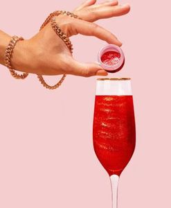Poudre scintillante comestible de qualité <span class=keywords><strong>alimentaire</strong></span> rose vif à base de mica pour la décoration de gâteaux, cupcakes, biscuits, chocolats et desserts 5 - Product Image 4