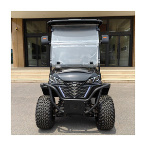 รถกอล์ฟไฟฟ้า 72v ใหม่ 6 ที่นั่ง รถบักกี้กอล์ฟ แบตเตอรี่ลิเธียม รถ UTV 4x4 ใช้แก๊ส วิทยุ DAB รถคลับคาร์ ยานยนต์ใช้แก๊ส - Product Image 3