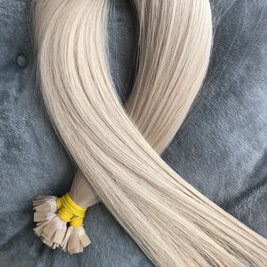 Extensiones de cabello de punta plana #60 más vendidas 100 piezas/100gr pelos vírgenes vietnamitas 22 pulgadas - Product Image 1