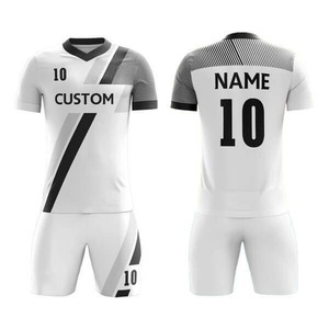 Fabricación de fábrica al por mayor personalizado secado rápido fútbol kits de fútbol uniforme conjunto de fútbol Jersey conjunto uniforme de fútbol - Product Image 5