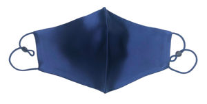 Correa para la oreja Impreso Sólido Negro Gris Azul marino Rosa Natural 100% Máscara facial de seda pura Mujer Hombre con bolsillo de filtro ajustable - Product Image 6