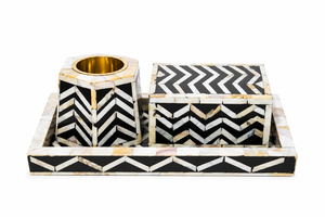 Premium Resin Inlay Bakhoor <b>Box</b> Tray Set with Traditional <b>Incense</b> Holder and Luxury Wooden Craftsmanship for Modern Islamic - Product Image 3