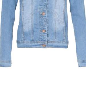 Custom Women's Medium Blue Long Sleeve Denim <b>Jacket</b> High Quality Quick Dry <b>Fleece</b> <b>Lining</b> Cotton Winter Elegant - Product Image 5