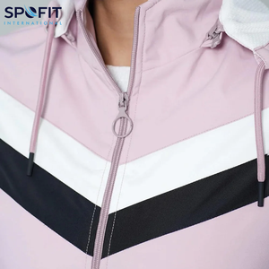 Chaquetas Cortavientos con Capucha Hechas a Medida para Mujer, Transpirables, Impermeables, de Nailon y Poliéster, Ropa Deportiva de Invierno, Bordado Impreso - Product Image 5