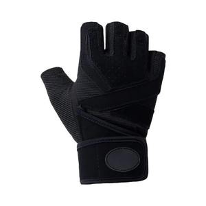 Guantes de fitness para gimnasio con logotipo personalizado de alta calidad al por mayor por buen fabricante, nuevo estilo, el mejor Material, cuero de baja tasa - Product Image 6