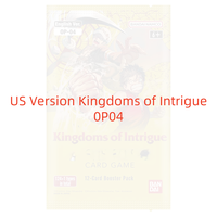 Cartes à collectionner d'anime Hobby OP04 Kingdoms of Intrigue Booster Box, Assortiment complet de cartes TCG à collectionner