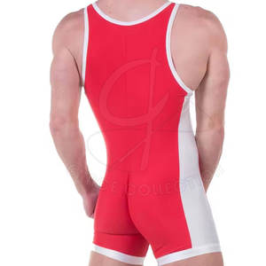 Nueva moda de moda al por mayor de los hombres de gimnasio Slim Fit Muscle Vest Custom Wrestling transpirable Singlet para ropa de gimnasio - Product Image 3
