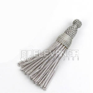 Borlas colgantes de borlas pequeñas al por mayor de algodón con lazo 5cm multicolores colgar decoraciones borlas - Product Image 1