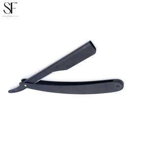 Nuevo diseño Sharp Classic Face Barber Plegable Straight Razor Hair Beard Shaving Men's Barber Razor - Product Image 5