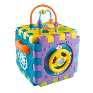 ROBINCOOL 17 X 17 X 25cm Activity <b>Cube</b> <b>PUZZLE</b> <b>CUBE</b> - Product Image 1