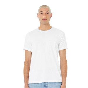 Bella + Canvas FWD Tee-shirt tendance pour homme 100% jersey de coton biologique avec mélange de blanc solide recyclé Jersey de coton biologique élégant - Product Image 1
