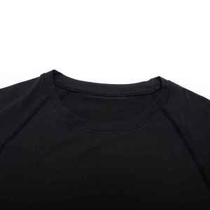 เสื้อวิ่งแขนยาวของผู้ชายเสื้อยืดรัดรูประบายอากาศสำหรับผู้ที่ชื่นชอบกีฬา - Product Image 2