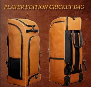 Sac à dos à roulettes personnalisé de haute qualité pour accessoires de cricket, sac de sport en toile et PU pour équipes et joueurs, vente en gros - Product Image 2