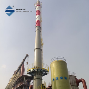Chimenea Industrial de Acero Autoportante, Resistente a la Corrosión Química, Fácil Instalación, Resistente a Altas Temperaturas, 80m de Altura - Product Image 1