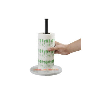 Support de papier de soie en métal argenté fait à la main prix bon marché - Product Image 2