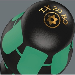 Wera 367 TORX <b>Screwdriver</b> T15 80mm Blade 2-Component Handle Round Blade - Product Image 3