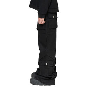 Custom Manufacturer Pakistan Made Men's Loose Fit Trouser and Pants <b>Joggers</b> Men Cargo Pants Sweatpants Loose <b>Baggy</b> Trouser - Product Image 2