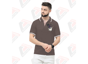 Firma de mujer a rayas para camiseta transpirable con estilo ecológico Denim Batik telas de pana parches elegantes de verano - Product Image 2