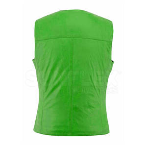 Chaleco de cuero genuino para hombre de la mejor calidad 2024, ropa de invierno, prendas de vestir exteriores sin mangas, característica transpirable - Product Image 4