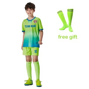 2025 Pakistán hizo más tamaño uniforme de fútbol juvenil logotipo personalizado impresión fútbol Jersey equipo desgaste - Product Image 6