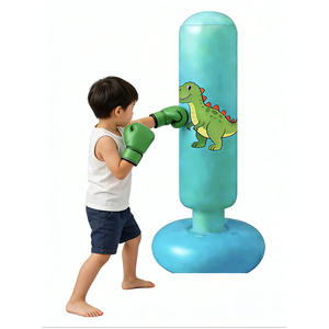 <span class=keywords><strong>Sacco</strong></span> <span class=keywords><strong>da</strong></span> <span class=keywords><strong>Boxe</strong></span> Pesante con Supporto per Allenamento e Rilascio dello Stress per Bambini, Riempibile con Acqua, in PVC con Logo Stampato - Product Image 1