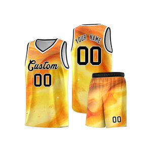Ensemble d'uniformes de basket-ball de haute qualité à séchage rapide pour hommes, design unique avec logo avant, option grande taille, nouveauté - Product Image 5