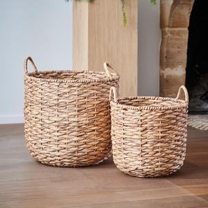 Haprosimex Saigon ตะกร้าใส่ของจากหญ้าทะเลสานด้วยมือพร้อมที่จับในตัวผู้ผลิตตะกร้า - Product Image 3