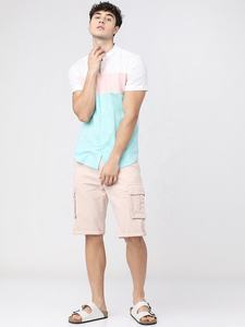 Short Cargo Homme en Coton Biologique Écologique Durable Pantalon Court Décontracté Taille Élastique Tricoté Tissage Poche Taille Moyenne - Product Image 6